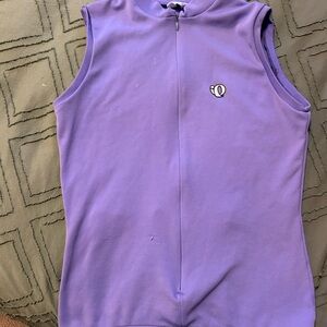 Pearl Izumi women’s Lavender Sleeveless Cycling Jersey